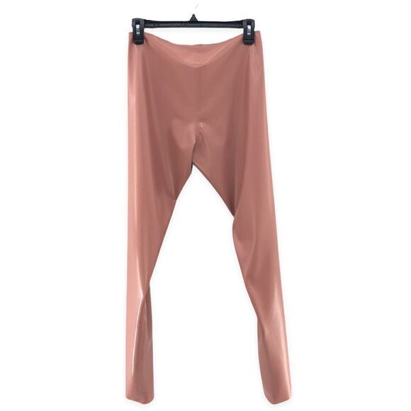 Michael Costello x REVOLVE Wyatt Latex Pant in Cafe Creme L - Picture 2 of 6